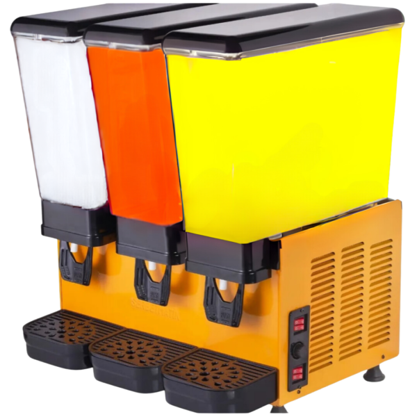 ŞERBETMATİK ÜÇLÜ ŞERBET AYRAN MAKİNESİ ŞERBET+ŞERBET+AYRAN S-Ş+Ş+A - 1