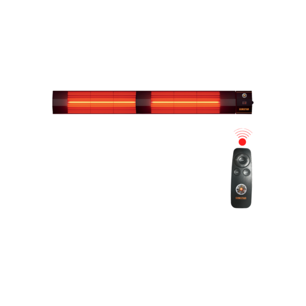 SUNSTAR DIŞ MEKAN HALOJEN ELEKTİRİKLİ SOBA İNFRARED ISITICI 4000W KUMANDALI - 1