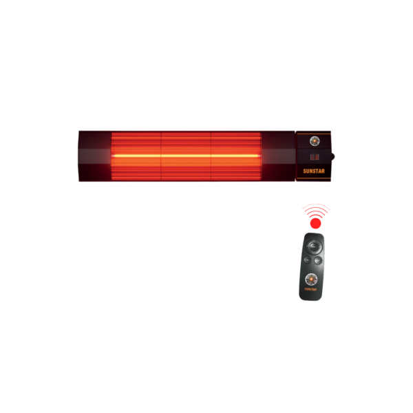 SUNSTAR DIŞ MEKAN HALOJEN SOBA İNFRARED ISITICI KUMANDALI 2000W - 1