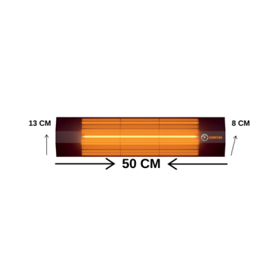 SUNSTAR HALOJEN SOBA İNFRARED ISITICI 1800W - 2