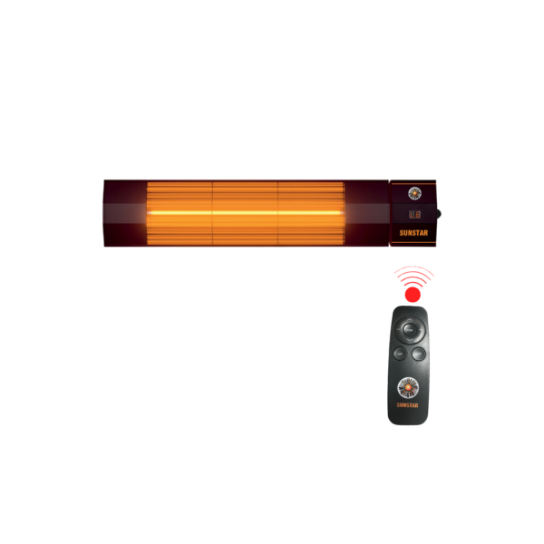 SUNSTAR HALOJEN SOBA İNFRARED ISITICI KUMANDALI 1800W - 1