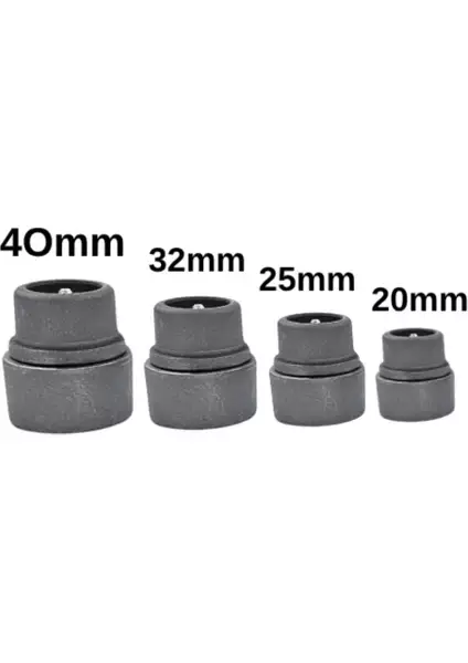 Welder PPRC Plastik Boru Kaynak Makinesi Pafta, Lokma Takımı - 1